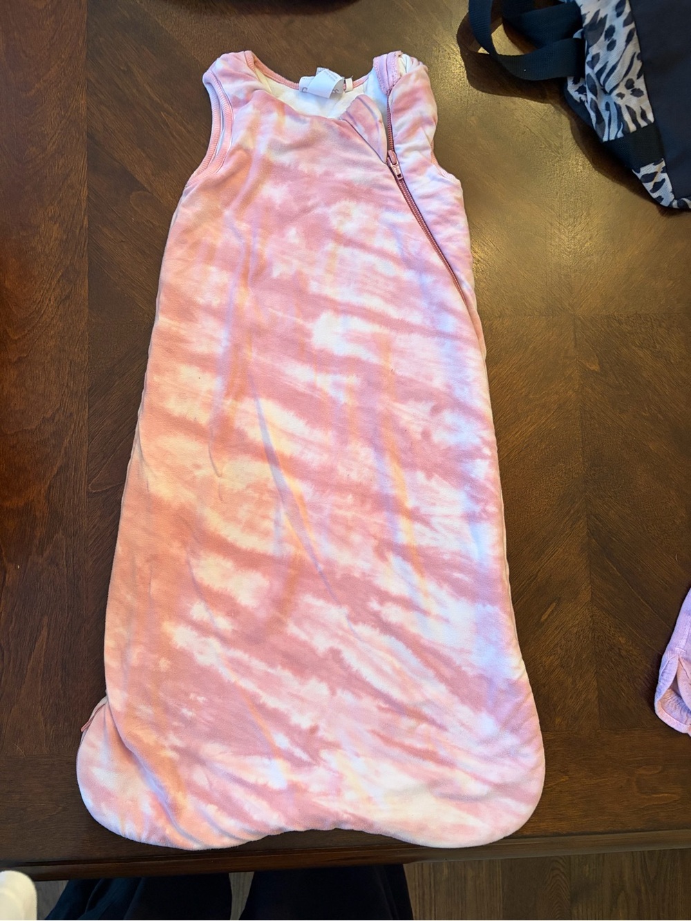 Coccoli Pink Tie-Dye Sleeveless Sleep Sack